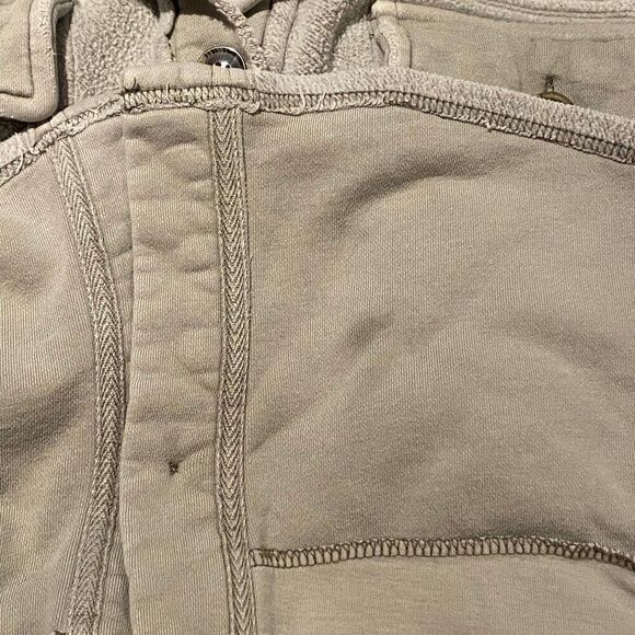 Free People Gray Button Down Shirt - Picture 9 of 11